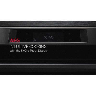 AEG 7000 Series BSE772380M Steam Crisp Electric Single Built in Oven with Touch Controls in Stainless Steel