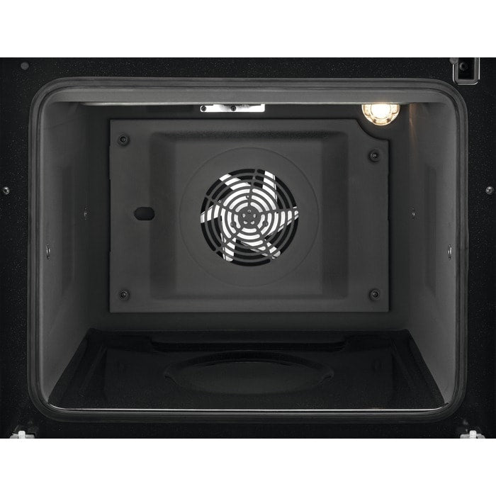 AEG CCB6741MCB 6000 Series Steam Bake 60cm Freestanding Electric Cooker with Ceramic Hob in Black