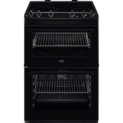 AEG CCX6501ACB 5000 Series Surround cook 60cm Freestanding Electric Cooker with Ceramic Hob in Black