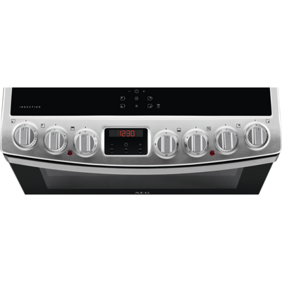 AEG CIB6742ACM Induction Electric Double Cooker Stainless Steel