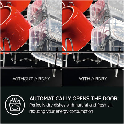AEG FFB62417ZW Series 6000 SatelliteClean Freestanding Dishwasher with 9 Place Settings White
