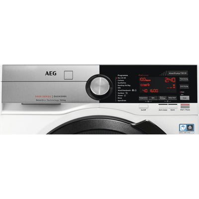 AEG L9WEC169R Series 9000 SensiDry 1600 Spin Washer Dryer 10+6 kg White