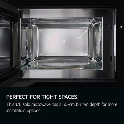 AEG OB6GM171SB 17L Built In Microwave Oven With Grill Black