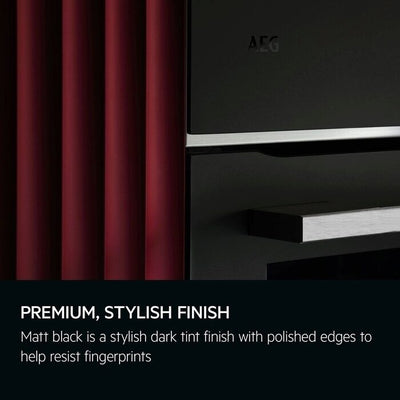 AEG TT9PB831AT Electric Built in Single Oven with Touch Controls Black