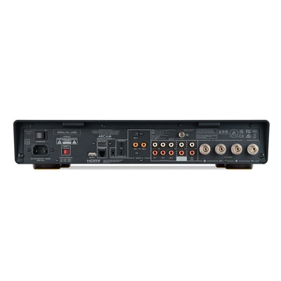 Arcam A25+ Integrated Amplifier Black with JBL 4309 Studio Monitor Bookshelf Speakers Walnut Pair