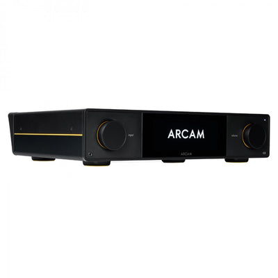 Arcam Radia SA35 Streaming Integrated Amplifier with Bowers and Wilkins 603 S3 Floorstanding Speakers Pair Black HiFi Package