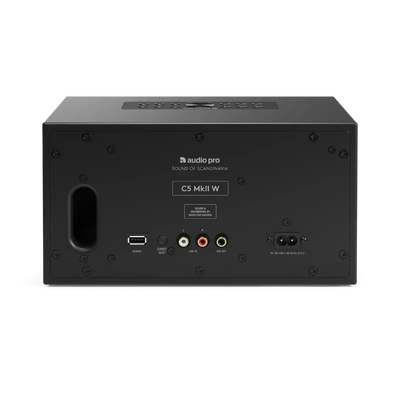 Audio Pro C5 MKII W Compact Wireless Multiroom Speaker Black