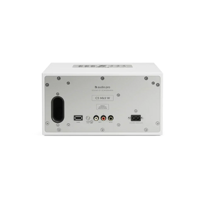Audio Pro C5 MKII W Compact Wireless Multiroom Speaker White