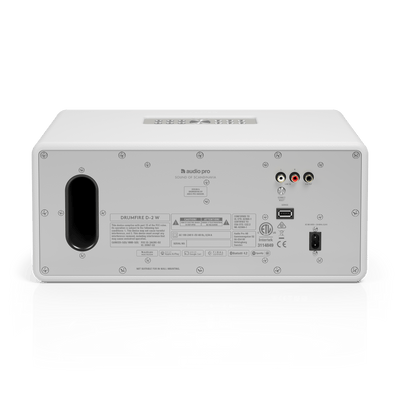 Audio Pro Drumfire D-2 W Wireless Multiroom Speaker White