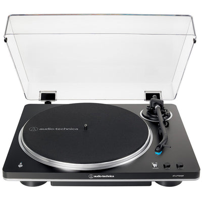 Audio Technica AT-LP70XBT Fully Automatic Bluetooth Wireless Turntable with Roberts Stream 67L All In One Smart Music System Black