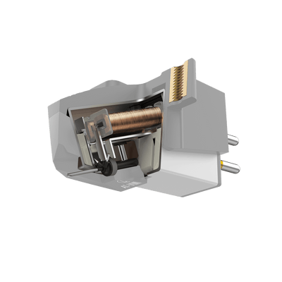 Audio Technica AT-VM95SH/H VM95 Series Shibata Stereo Cartridge on AT-HS6 Headshell