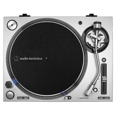 Audio Technica ATLP140XPSVEUK Direct Drive Professional DJ Turntable Silver