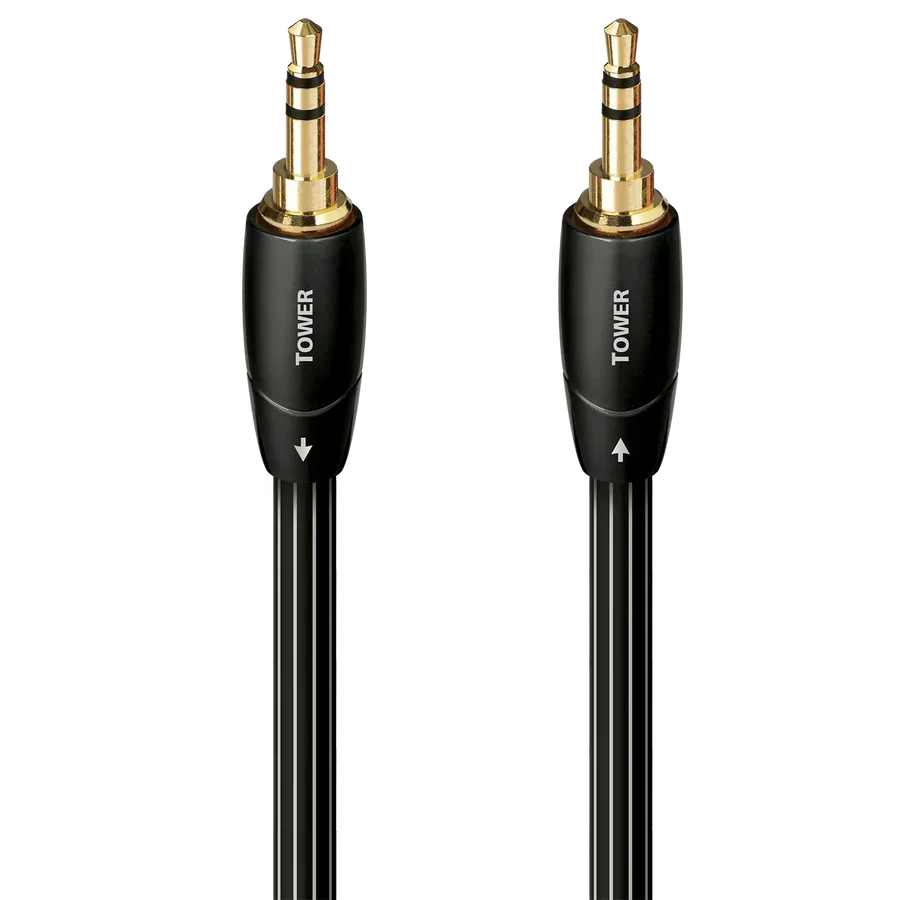 AudioQuest Tower 1M 3.5mm to 3.5mm Analogue Audio Interconnect Cable