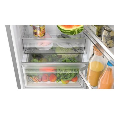 Bosch KGN362LDFG Series 4 Freestanding Frost Free Fridge Freezer Inox