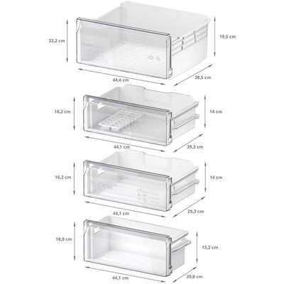 Bosch KIN96NSE0G Series 2 Fully Integrated 60-40 Fridge Freezer Frost Free - E Rated
