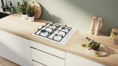 Bosch Series 2 PBP6B2K60 60cm Gas Hob White