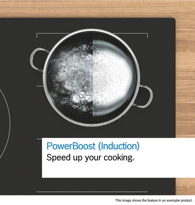 Bosch Series 4 PVS611B16E 60cm Induction Hob With Integrated Ventilation System