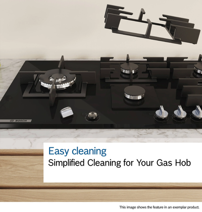 Bosch Series 6 PCS7A5I90 75cm Gas Hob Stainless Steel
