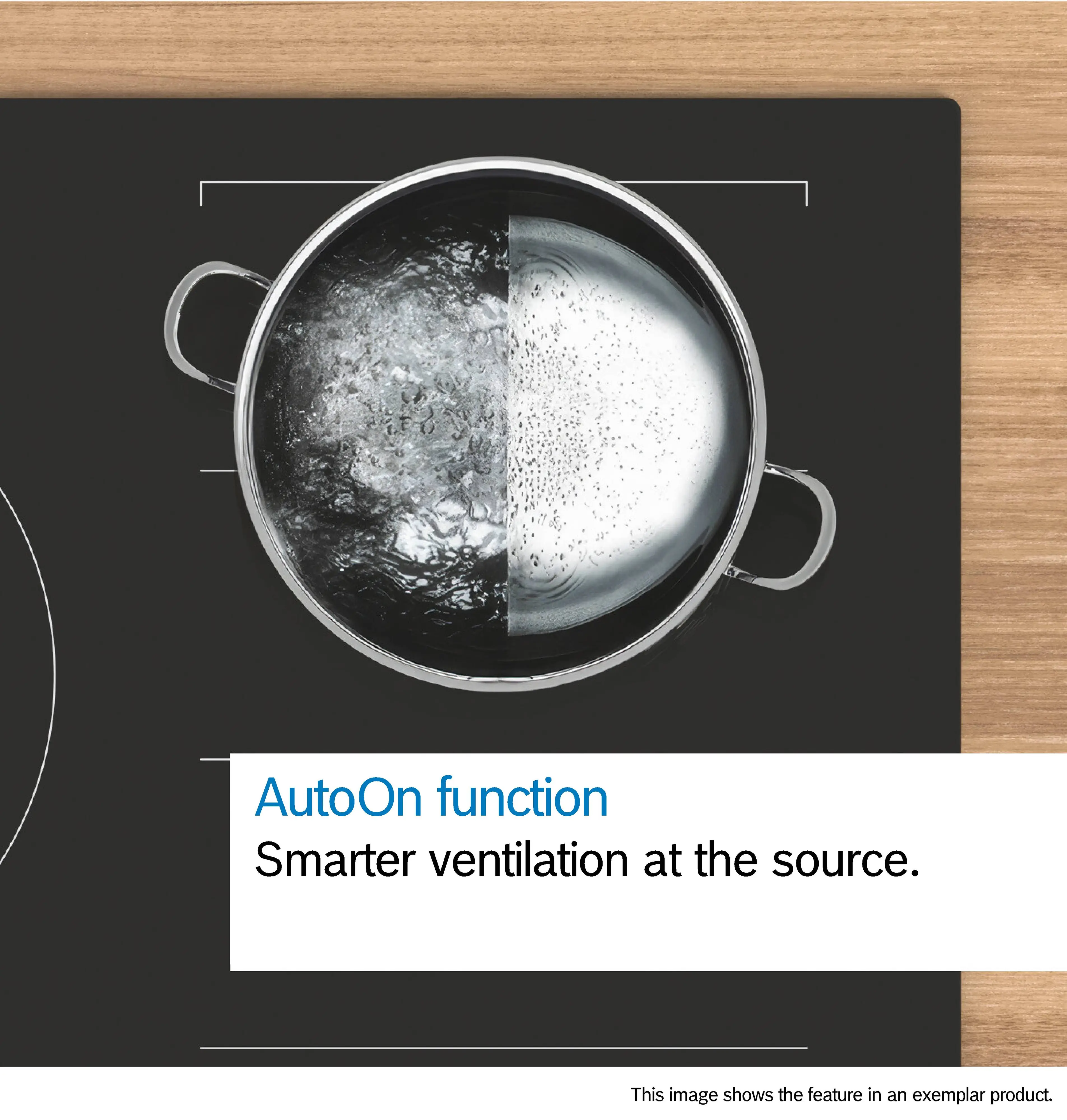 Bosch Series 6 PVQ731H26E 70cm Induction Hob With Integrated Ventilation System