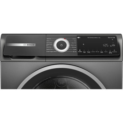 Bosch WQH246DRGB Series 6 Freestanding 9kg Heat Pump Tumble Dryer Grey - A+++ Rated