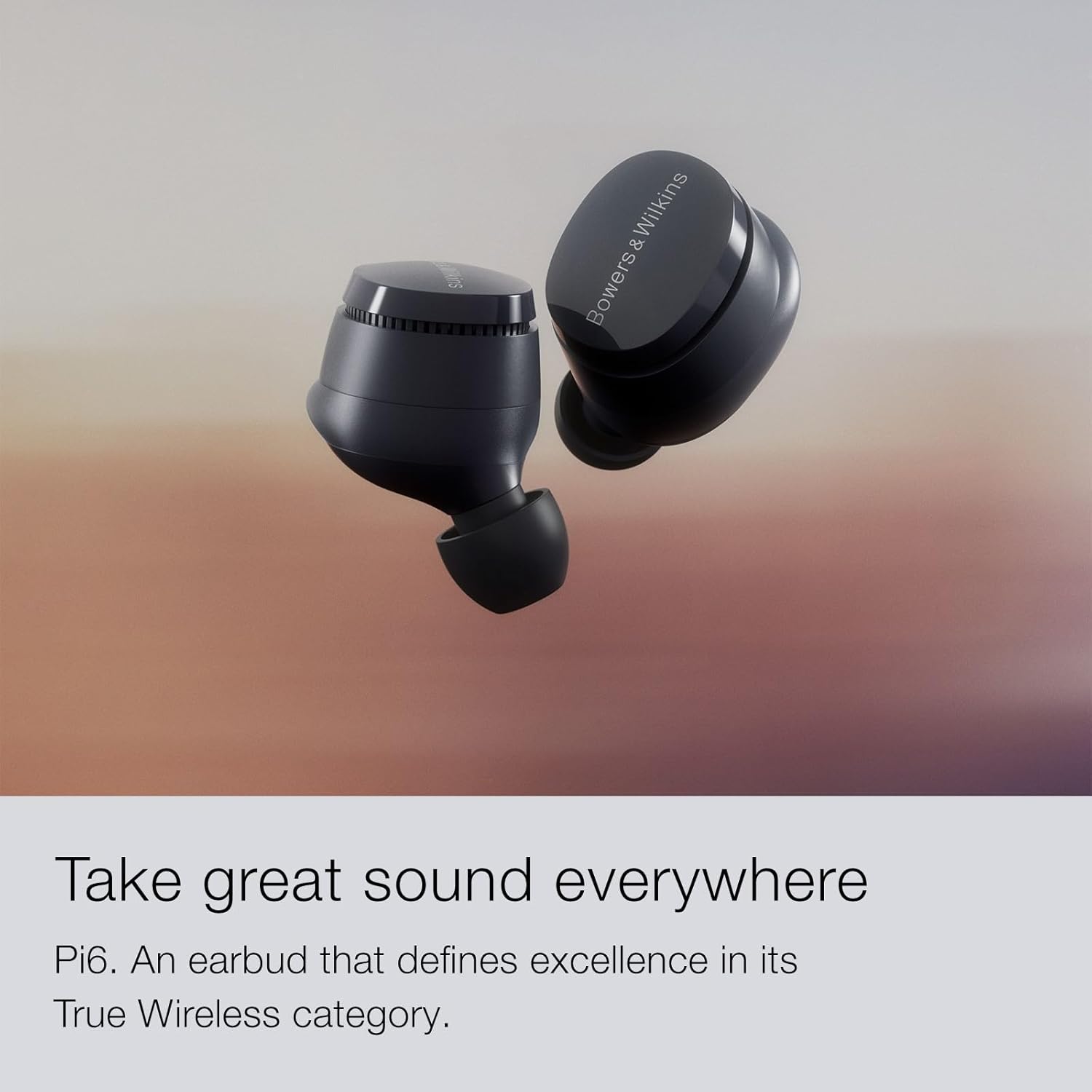 Bowers and Wilkins Pi6 In-ear True Wireless Noise Cancelling Earbuds Glacier Blue