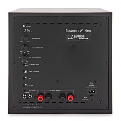 Bowers & Wilkins ASW608 Subwoofer Black Ex-Display Clearance