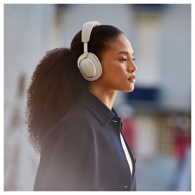 Bowers & Wilkins PX7 S3 Over-Ear Noise Cancelling Bluetooth Wireless Headphones Canvas White