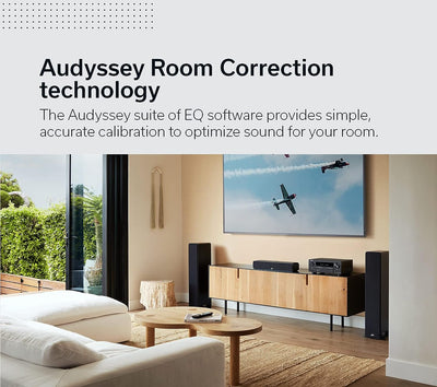 DENON AVR-S970H 7.2 Ch 185W 8K with HEOS Built-in AV Receiver Ex-Display Clearance