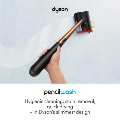Dyson PencilWash Slim Wet Floor Cleaner with 02 Probiotic Hard Floor Cleaning Solution - Copper