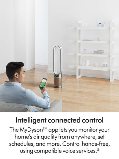 Dyson Purifier Cool PC2 De-NOx Purifying Fan (TP12) - White/Gold