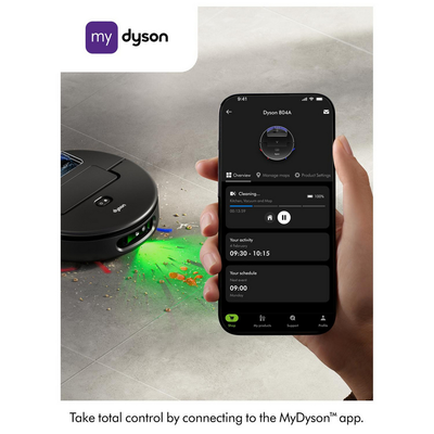 Dyson Spot+Scrub AI Robotic Vacuum Cleaner Black