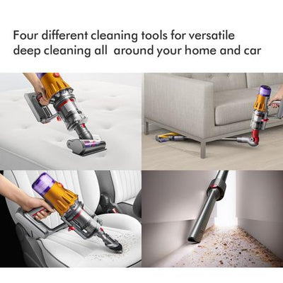 Dyson V12 2023 Detect Slim Absolute Cordless Stick Vacuum Up To 60 Minutes Run Time Nickel