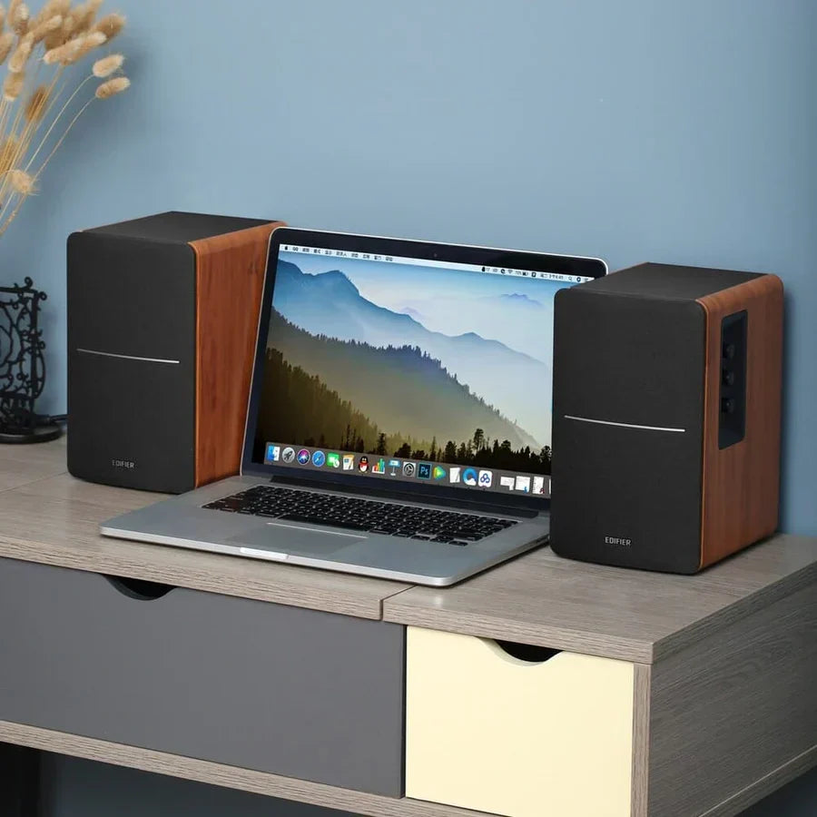 Edifier R1280Ts Active Bookshelf Speakers with Subwoofer Out