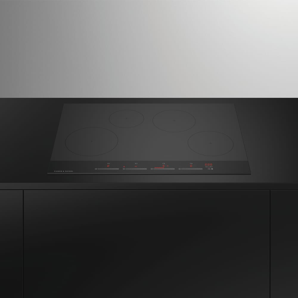Fisher and Paykel CI904CTB1 Series 5 90cm 4 Zone Induction Hob Black