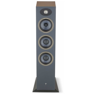 Focal Theva N2 Compact Floor Standing Speakers Pair Dark Wood