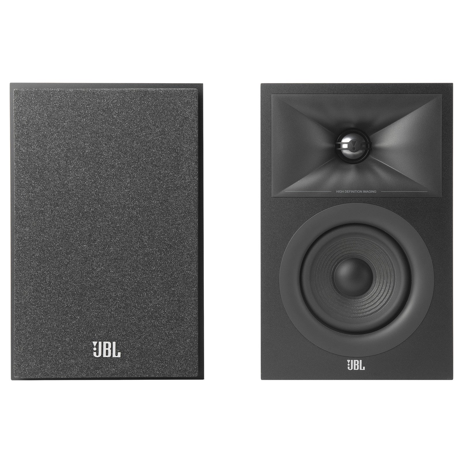 JBL STAGE240B 2 Way 4.5 Inch Bookshelf Speakers Pair Black