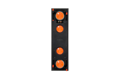 JBL Studio 6 Theater Quad 5.25 Inch 2-way Single In-Wall LCR Speaker