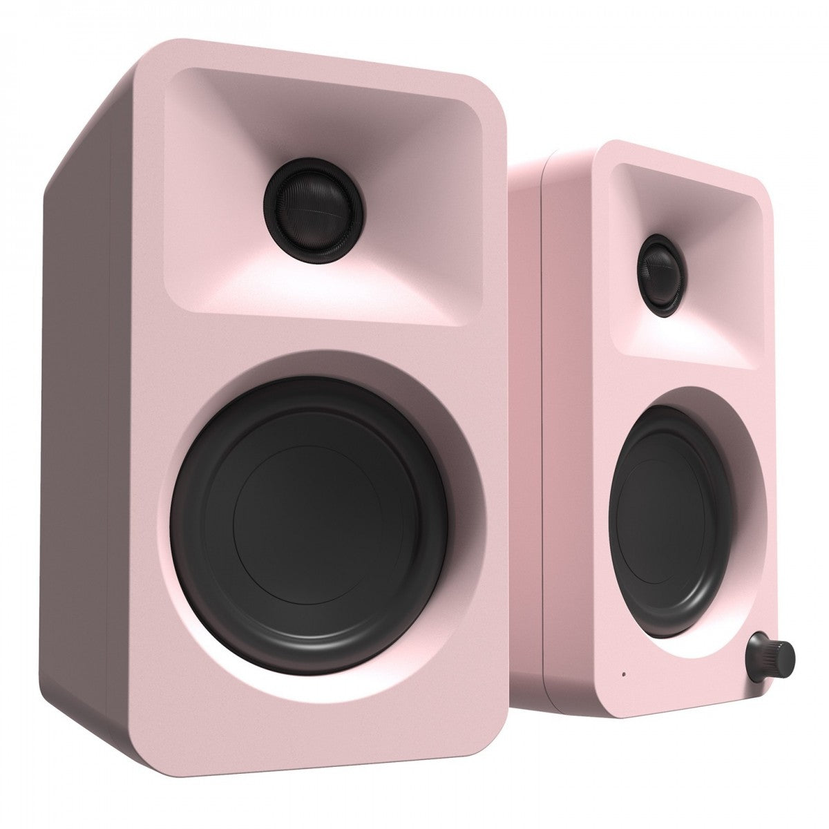 Kanto Ora Powered Reference Desktop Speakers with Bluetooth Matte Pink