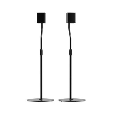 Kanto SLH Height Adjustable Floor Universal Speaker Stands Black