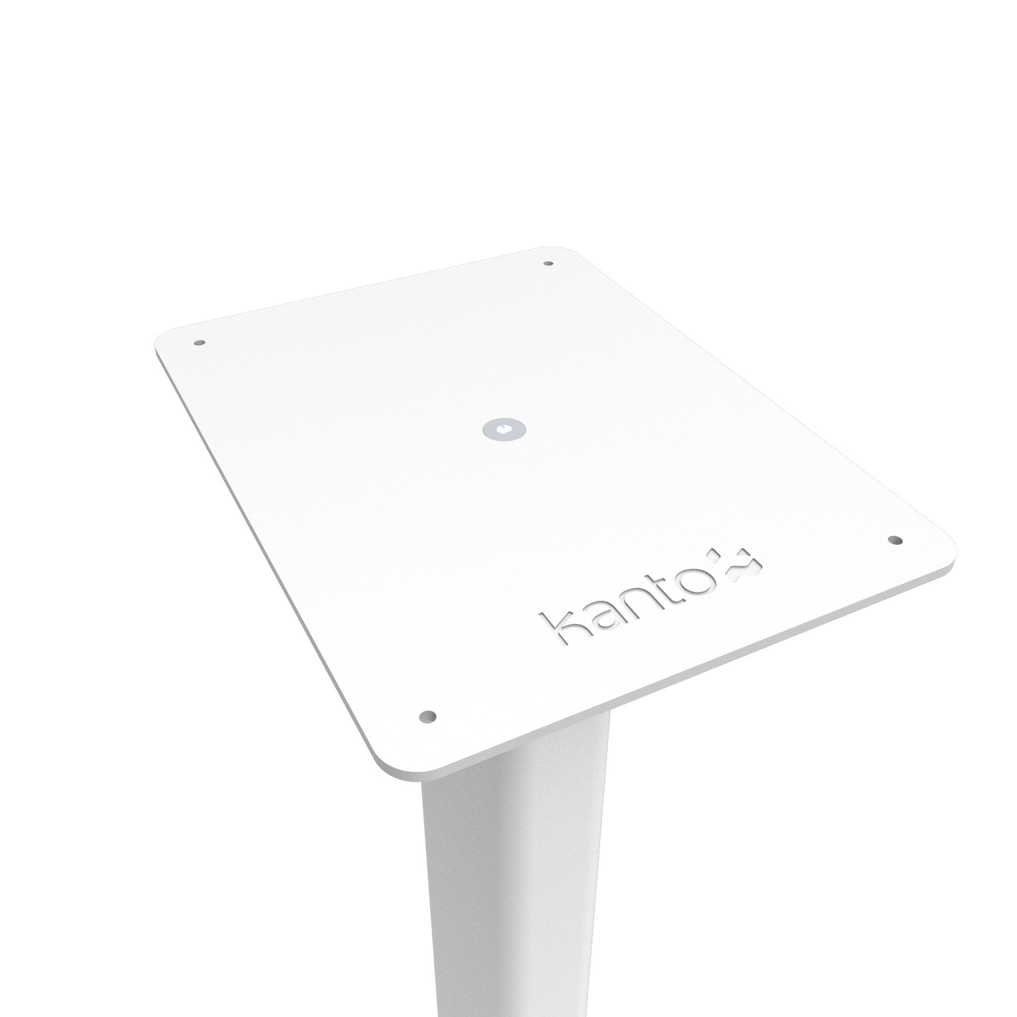 Kanto ST34 Speaker Stands Pair 34 Inch with MDF Base White