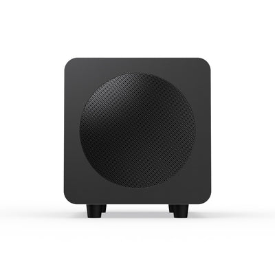 Kanto SUB6 200W 6 Inch Vinyl Subwoofer - Matte Black