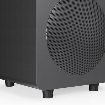 Kanto SUB6 200W 6 Inch Vinyl Subwoofer - Matte Black