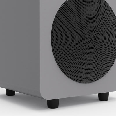 Kanto SUB6 200W 6 Inch Vinyl Subwoofer - Matte Grey