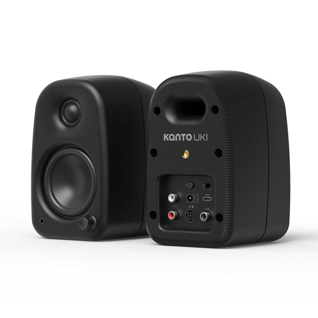 Kanto UKI 100W Bluetooth Desktop Speakers Pair Black