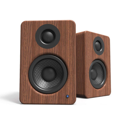 Kanto YU2 Powered Desktop Speakers Walnut