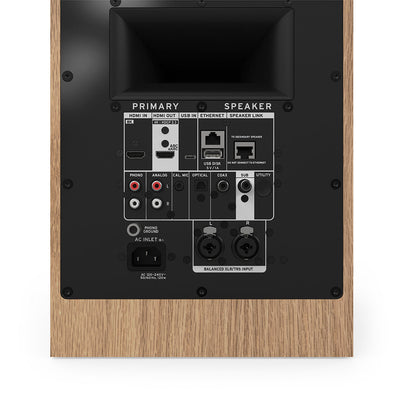 Klipsch The Nines II Active Bookshelf Speakers Red Oak