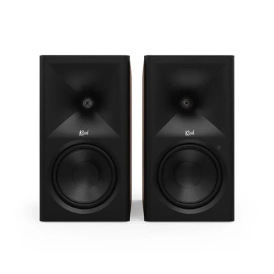Klipsch The Nines II Active Bookshelf Speakers Walnut