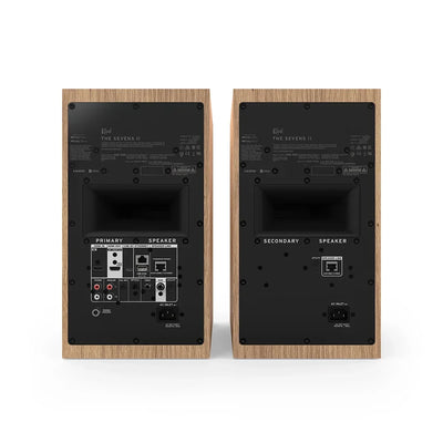 Klipsch The Sevens II Active Bookshelf Speakers Red Oak