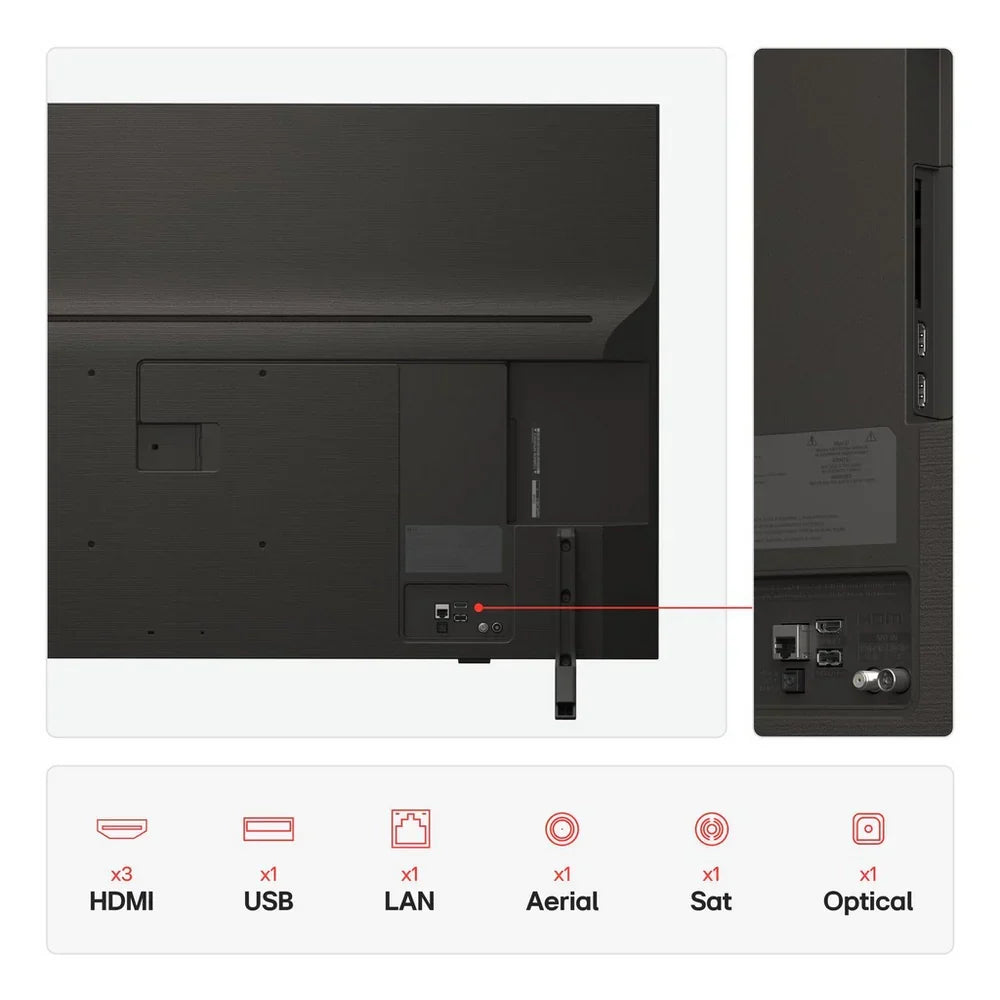 LG 50QNED84A6C 50 Inch QNED evo AI QNED84 HDR 4K Ultra HD Smart TV