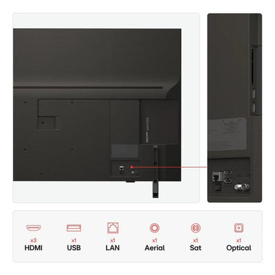 LG 50QNED84A6C 50 Inch QNED evo AI QNED84 HDR 4K Ultra HD Smart TV